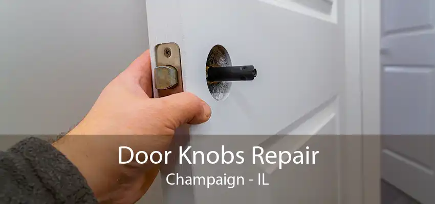 Door Knobs Repair Champaign - IL