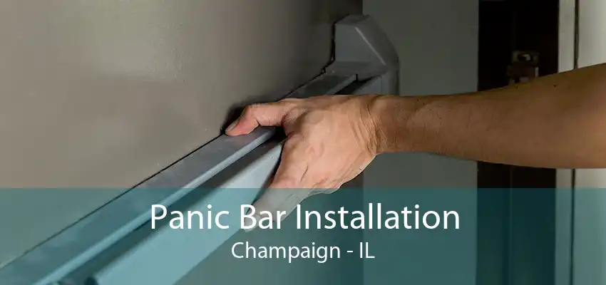 Panic Bar Installation Champaign - IL