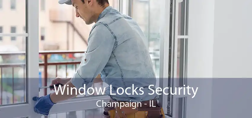 Window Locks Security Champaign - IL